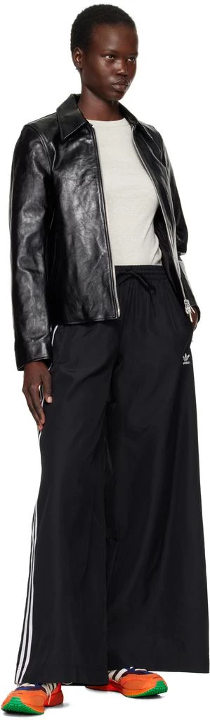 Adidas Black Adilenium Season 3 Oversized Track Pants 4