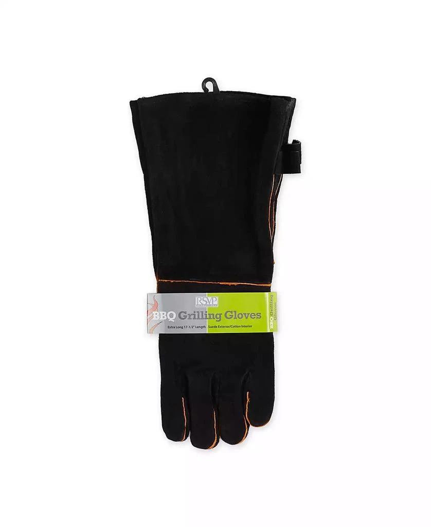 RSVP International Leather Grill Gloves, Set of 2 6