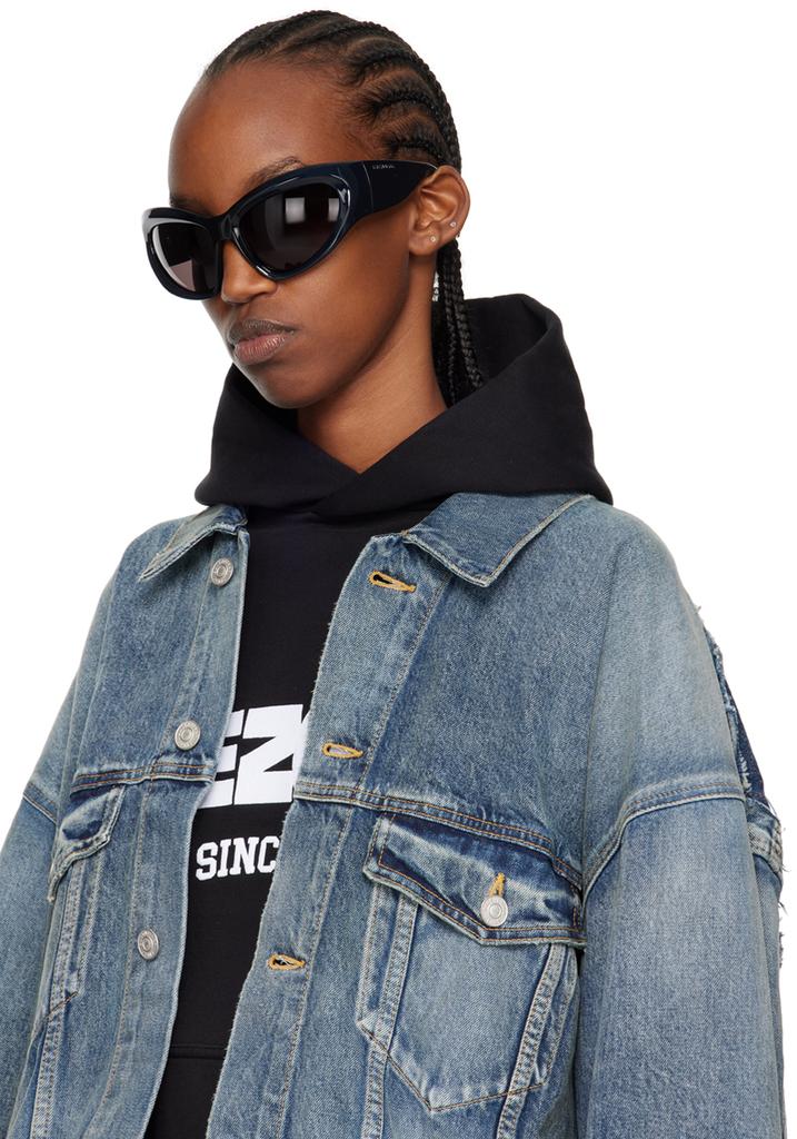 BALENCIAGA WRAP D-FRAME サングラス キャットアイ BALENCIAGA WRAP D-FRAME サングラス キャットアイ