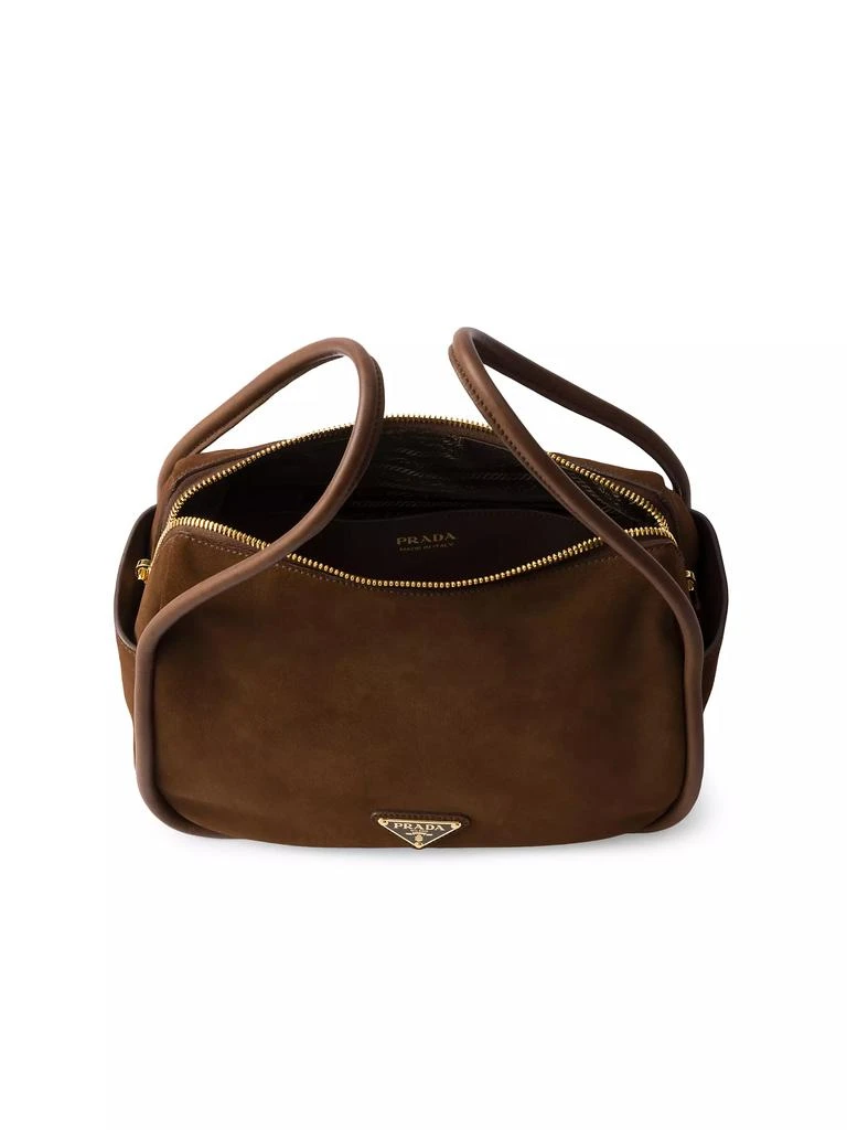 Prada Suede Handbag 4