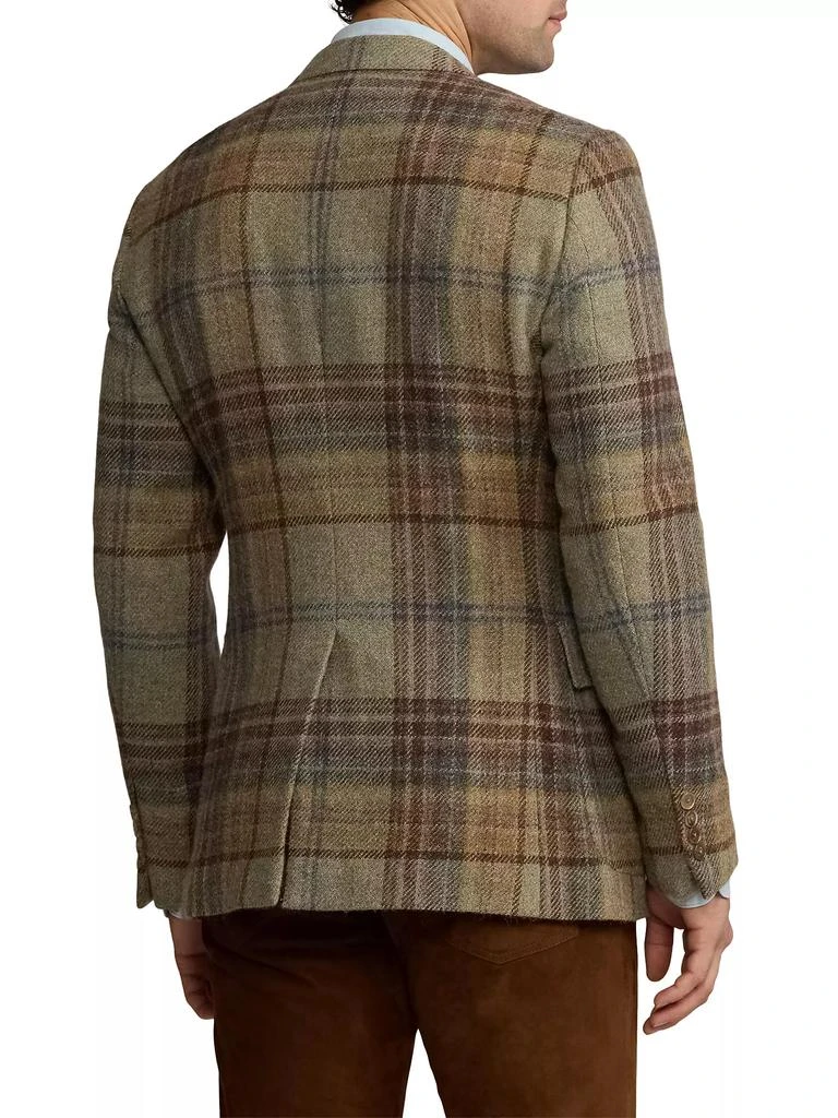 Ralph Lauren Kent Hand-Tailored Plaid Wool Sportcoat 5