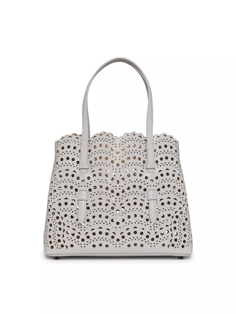 Alaïa Mina 25 Perforated Leather Tote 1
