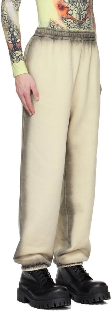 Y/Project Beige Spray Soufflé Sweatpants 2
