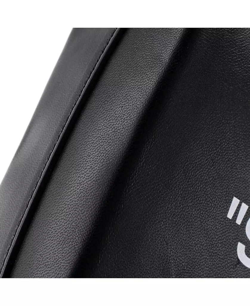 Pre-Owned Off White Block Pouch Shoulder Bag Printed Leather 6