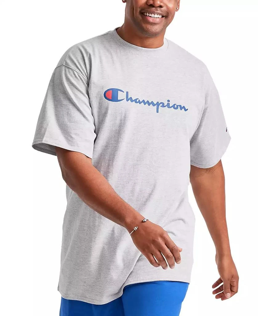 CHAMPION Men's Big & Tall Classic Standard-Fit Logo Graphic T-Shirt 1