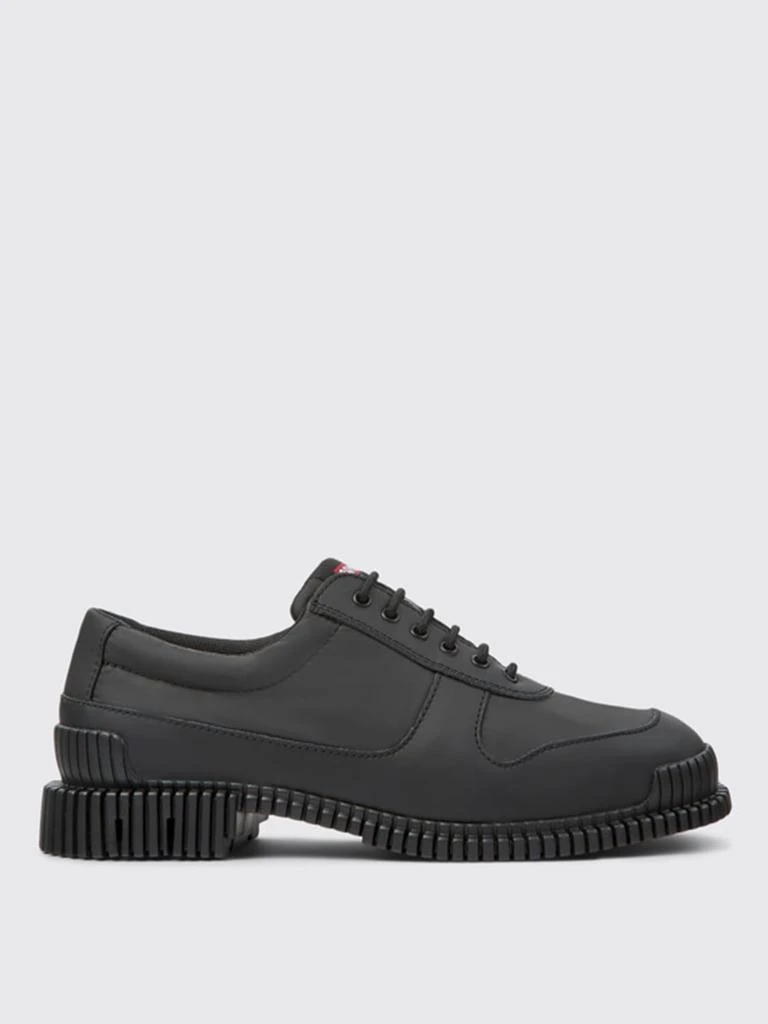 Camper Camper Pix Derby shoes in leather and recycled polyester 1