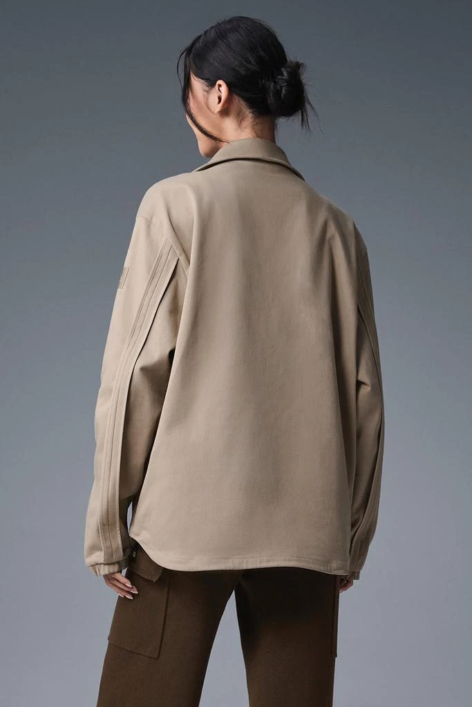 Alo Edition Sueded Jacket - Navy 2