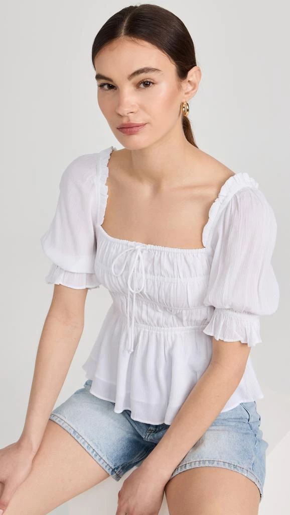 Playa Lucila Square Neck Top 1