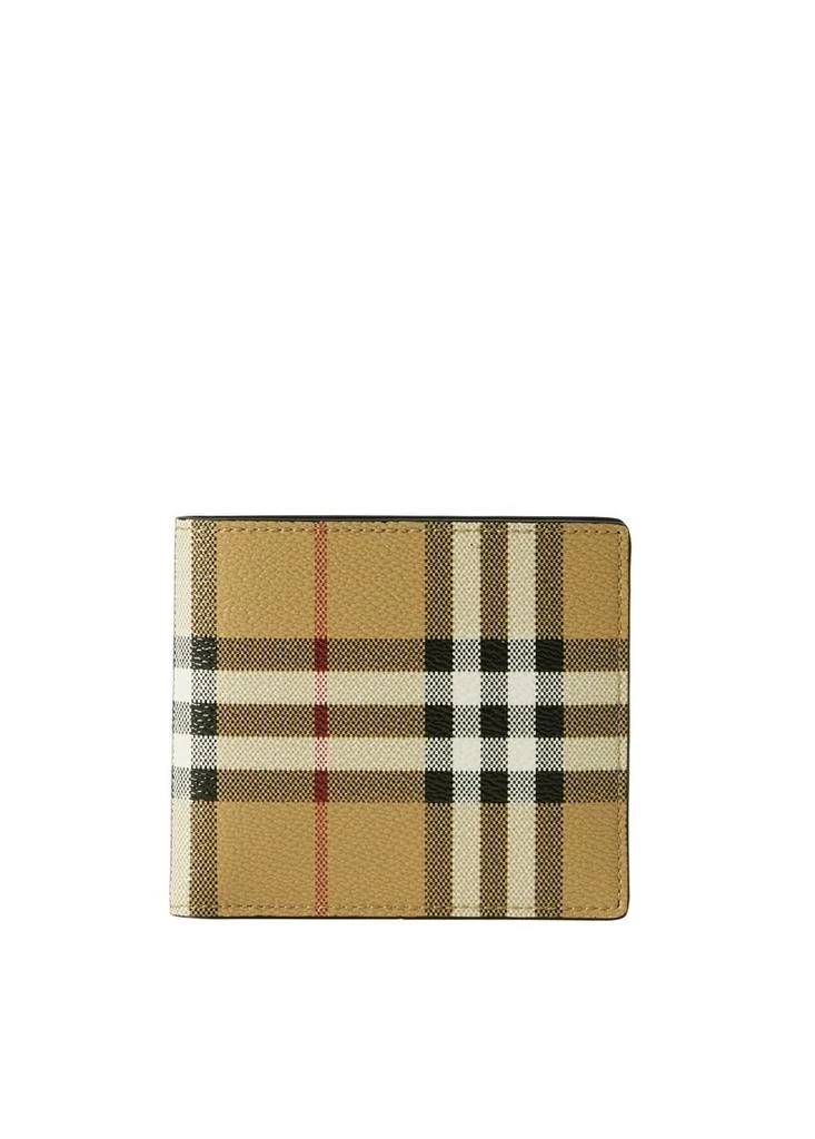 Burberry Check bifold coin wallet 7