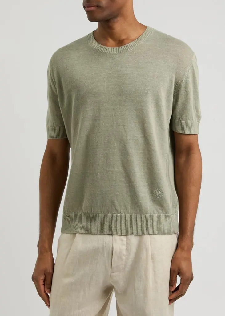 CHE Linen-knit T-shirt 2