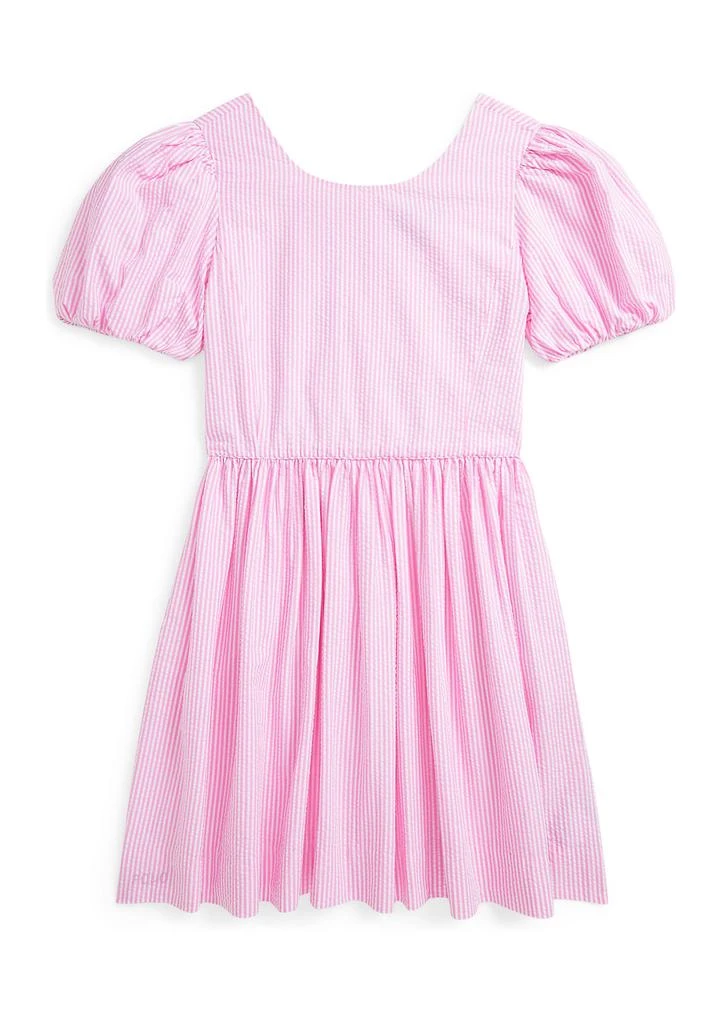 Ralph Lauren Girls 7-16 Striped Cotton Seersucker Dress 2