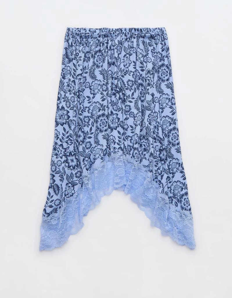 Aerie Aerie Handkerchief Midi Skirt 1