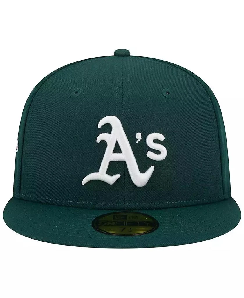 New Era Men's Green Oakland Athletics 1989 World Series Team Color 59FIFTY Fitted Hat 2