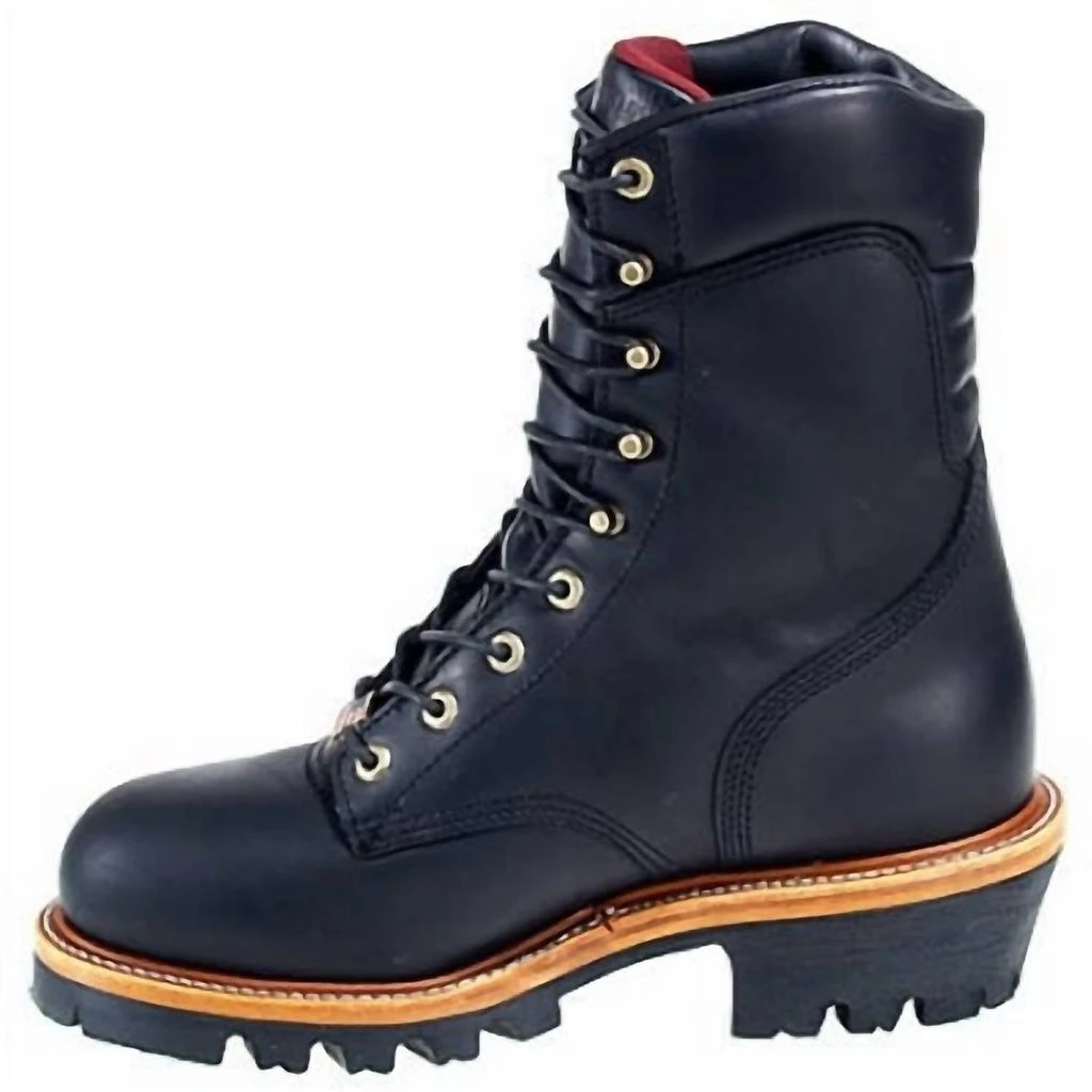 Chippewa Men's Steel Toe 25410 Insulated Waterproof Work Boots In Black Oiled 3