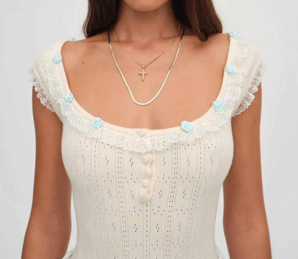 For Love & Lemons For Love & Lemons - Daniela Knit Bodysuit 3