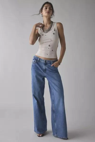 Jaded London Jaded London Eyelet Studded Cutout Vest Top 3