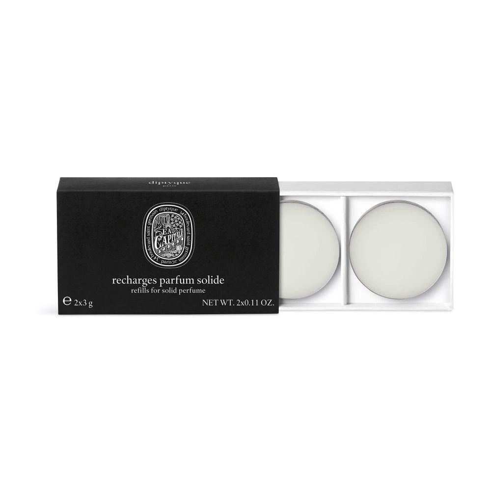Diptyque Eau Capitale solid perfume refill 2 x 3g 3