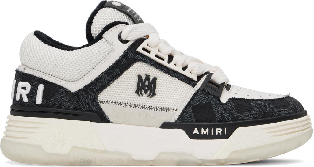 新品同様 AMIRI ホワイト ブラック スニーカー AMIRI Classic Low スニーカー | ホワイト | FARFETCH JP