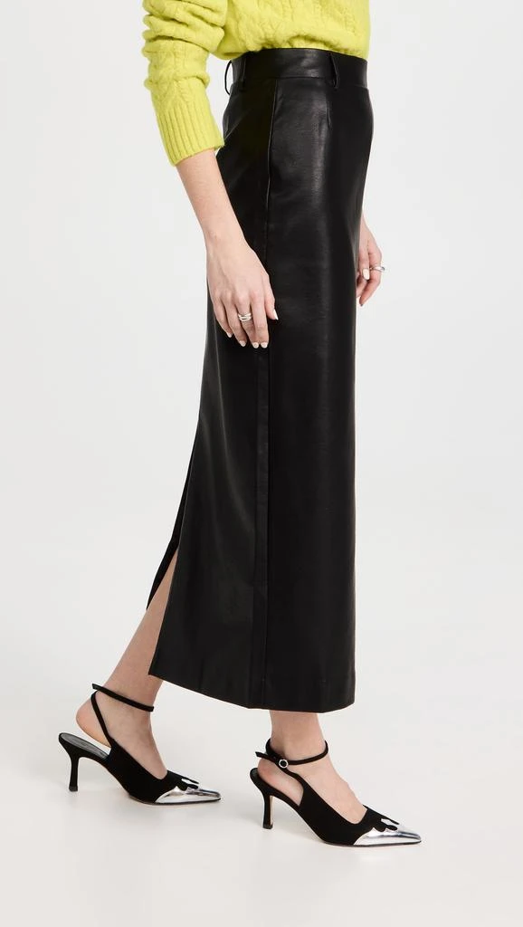 Pixie Market Yve Maxi Faux Leather Skirt 3