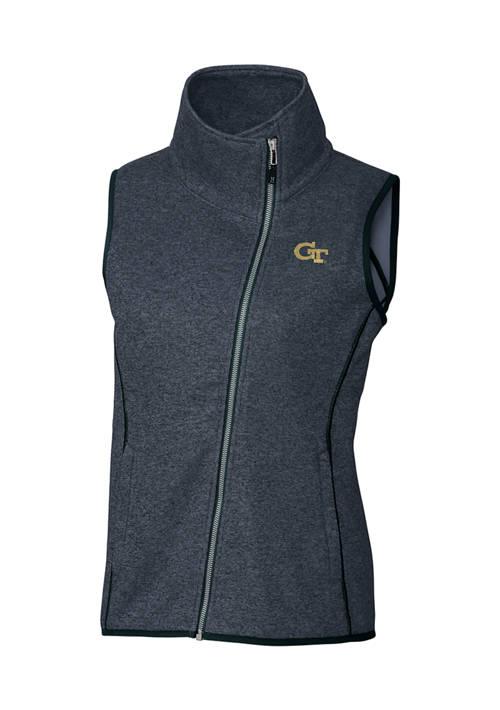 Cutter & Buck Buck Ncaa Georgia Tech Yellow Jackets Womens Mainsail Vest