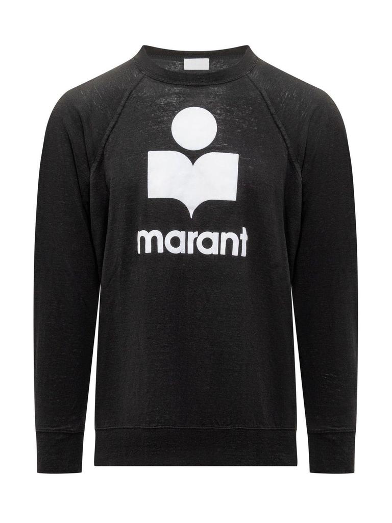 Isabel Marant Logo-printed Long-sleeved T-shirt