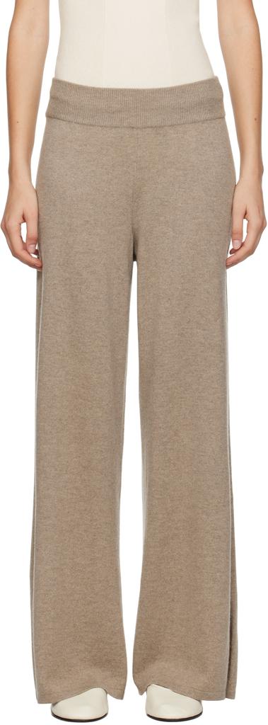 Lisa Yang Beige Marlo Lounge Pants
