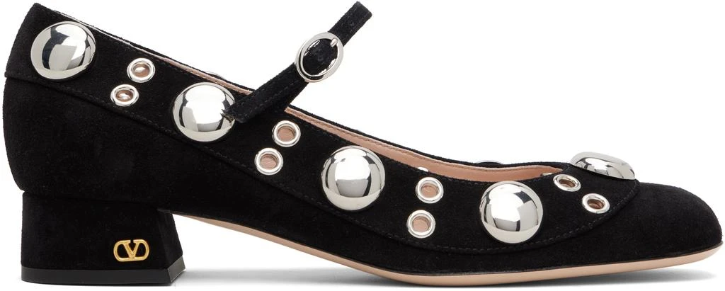 Valentino Black Nellcôte Mary-Jane Heels 1
