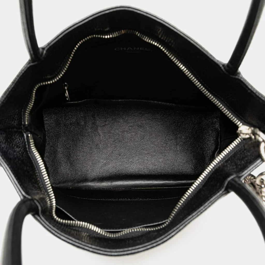 Chanel Chanel Black Caviar Medallion Tote Bag 5