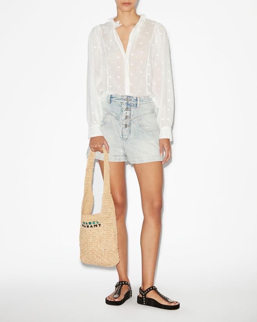 MARANT ÉTOILE MARANT ÉTOILE, TERZALI TOP - Women - White - 34