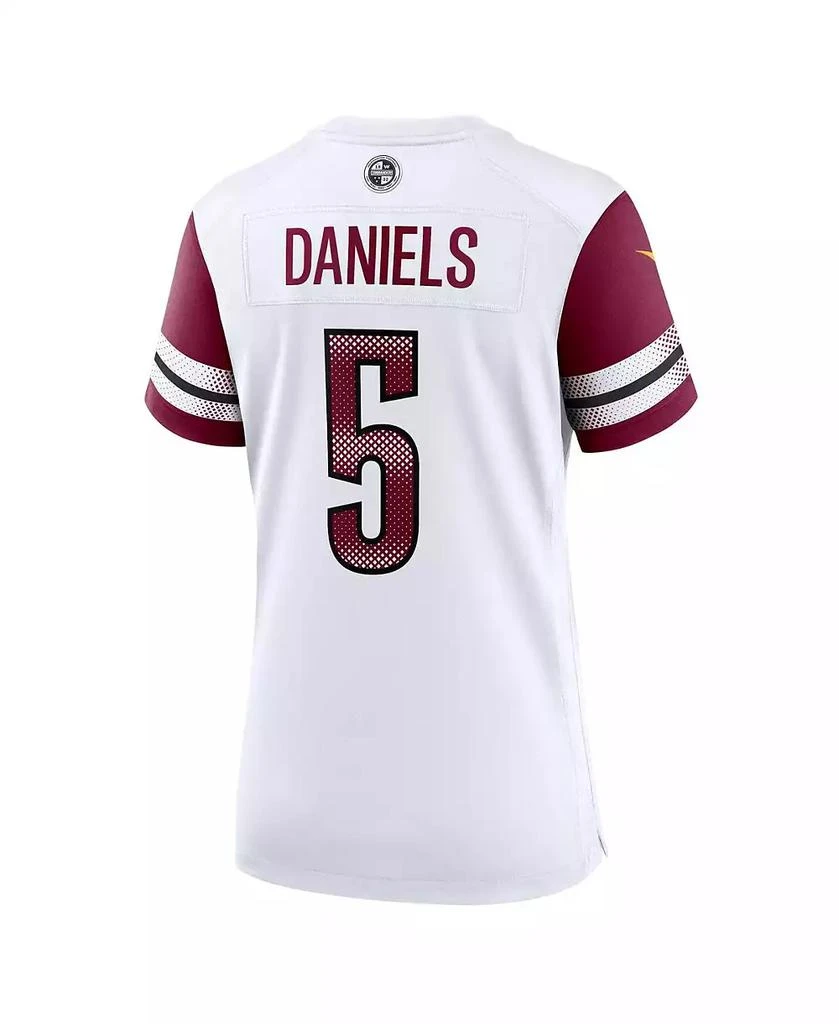 NIKE Women's Jayden Daniels White Washington Commanders Game Jersey 2