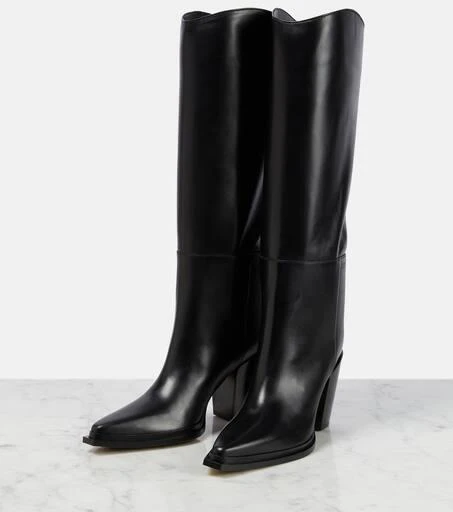 Jimmy Choo Cece 80 leather knee-high boots 5
