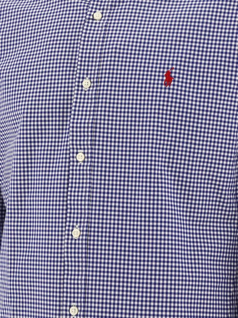 Ralph Lauren Polo Ralph Lauren Pony Embroidered Gingham-Check Patterned Shirt 4