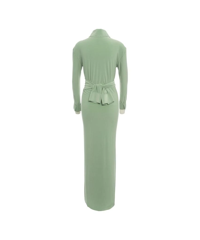 Norma Kamali Norma Kamali Long-Sleeve Maxi Shirt Dress 2