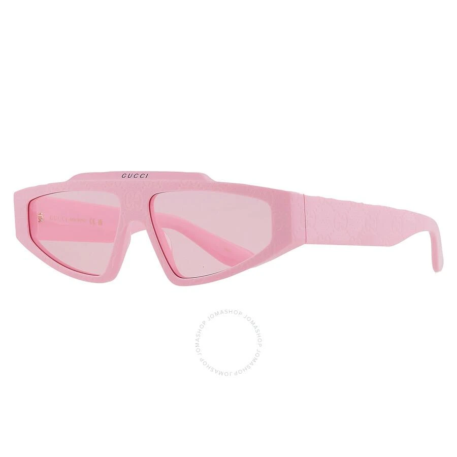 Gucci Pink Browline Unisex Sunglasses GG1591S 003 58 3