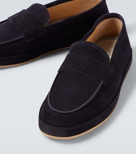Brunello Cucinelli Suede penny loafers 3