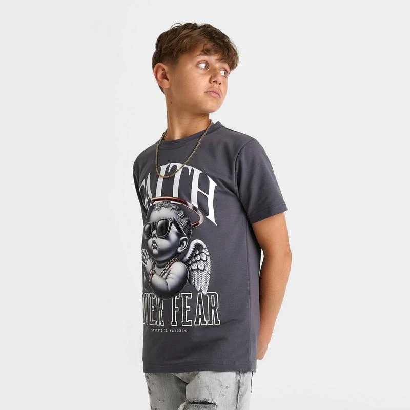 Streetz Iz Watchin Kids' Streetz Iz Watchin Faith Over Fear T-Shirt 3