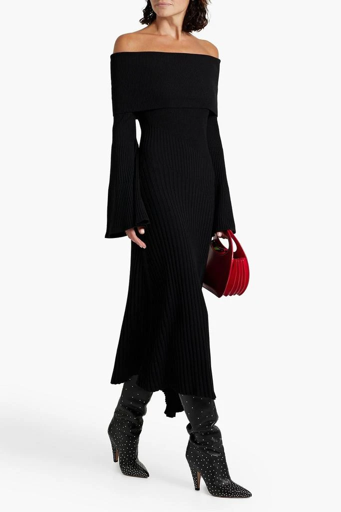 Shop Eve off-the-shoulder asymmetric merino wool-blend midi dress on Sale  at BeyondStyle  Get 50% Off Eve off-the-shoulder asymmetric merino wool-blend  midi dress with Limited-Time Flash Deals, Exclusive Discounts, and Special  Offers.