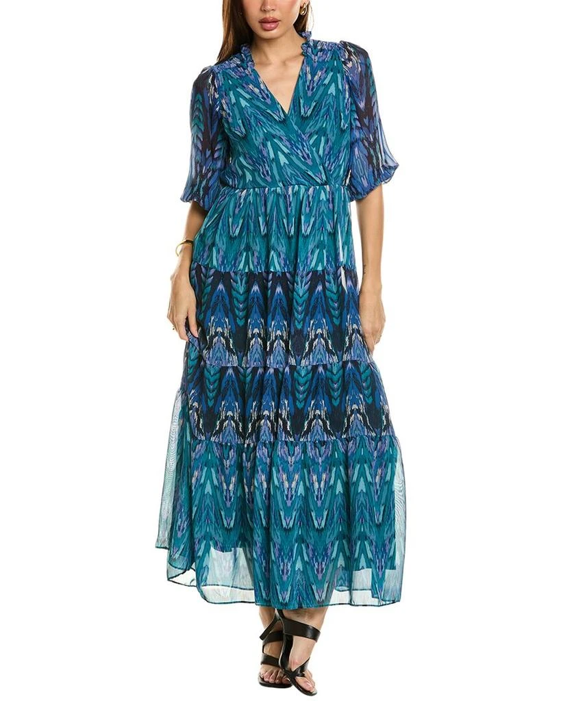 Maison Tara Chiffon Midi Dress 1