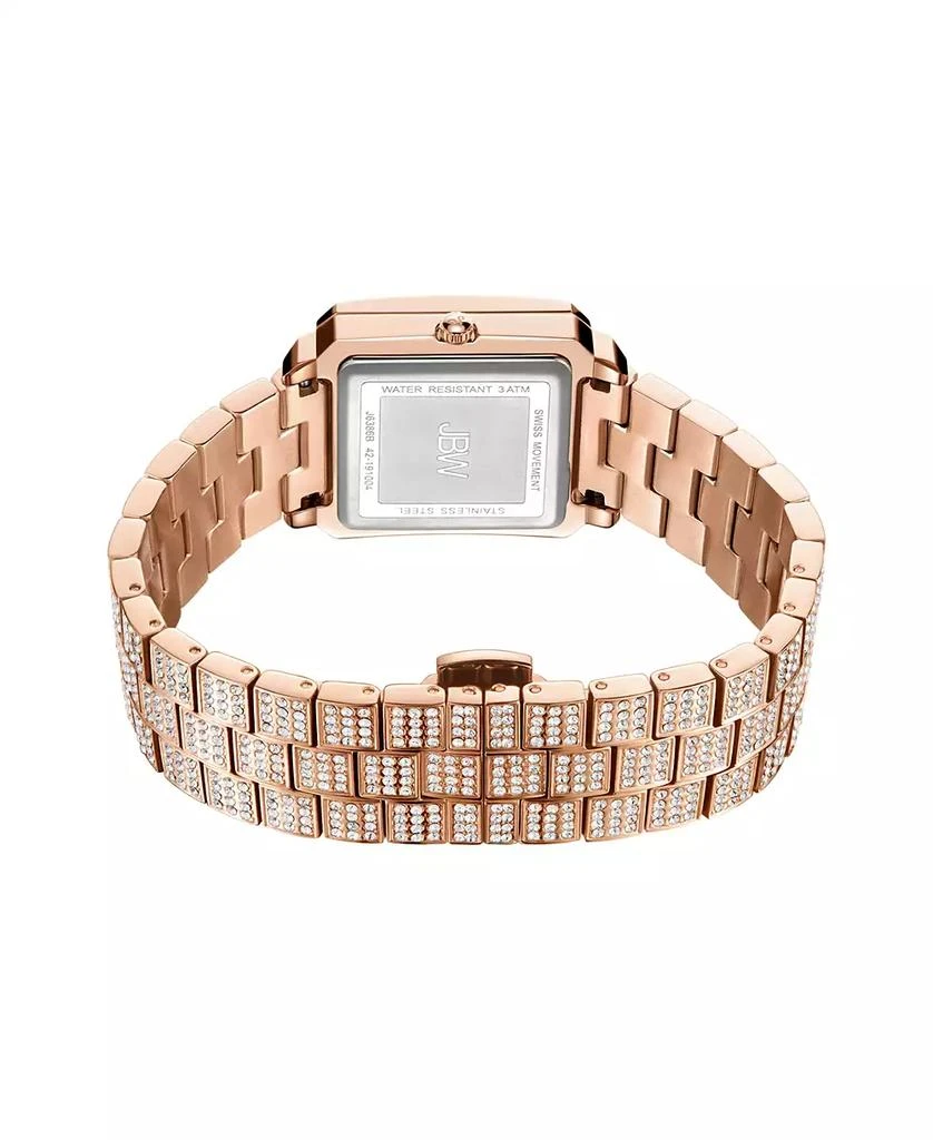 Jbw Women's Cristal 18k Rose Gold-plated Stainless Steel Watch, 28mm 3