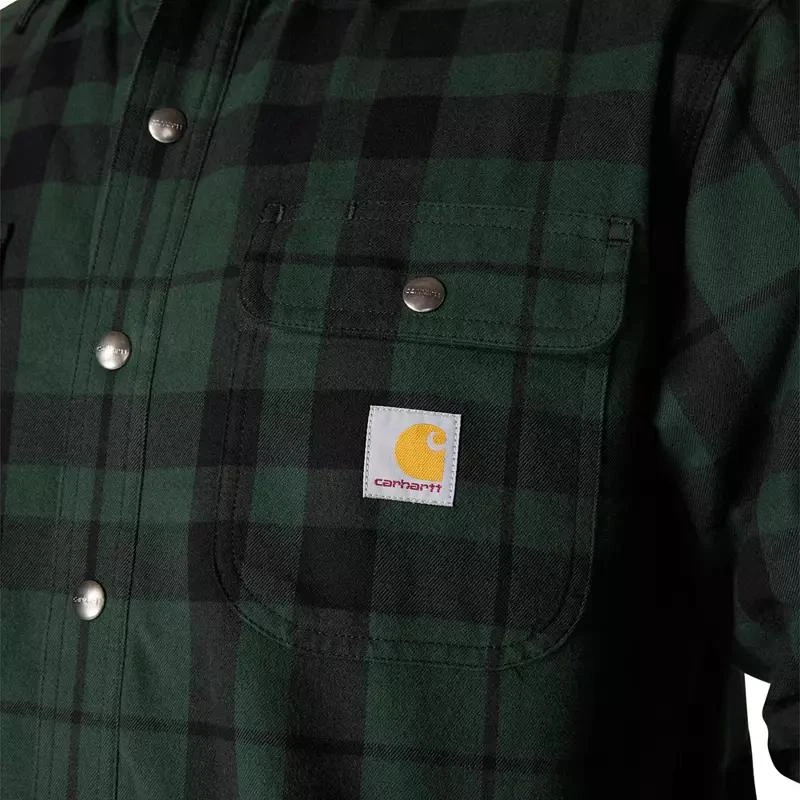 Carhartt Carhartt Men
s Flannel Sherpa Lined Shirt Jacket 10