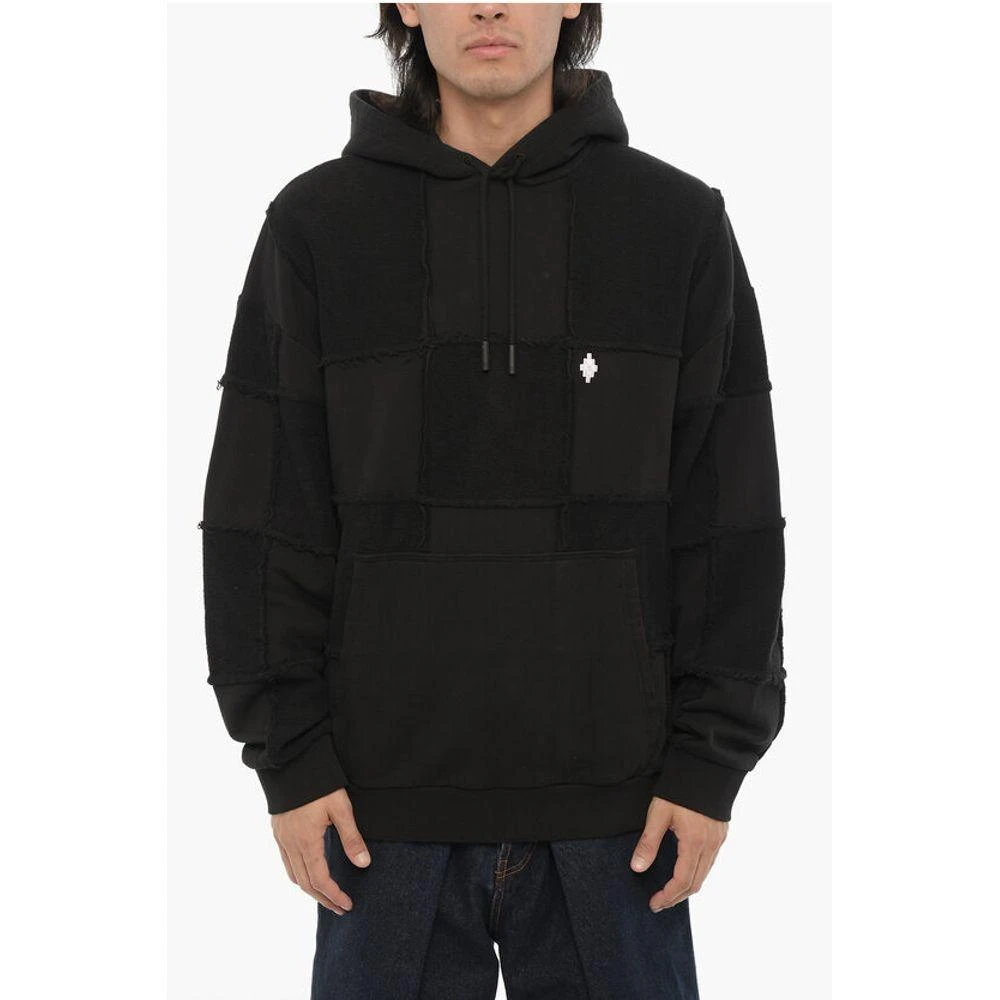 Marcelo Burlon Solid Color Cotton Men's Hoodie 1