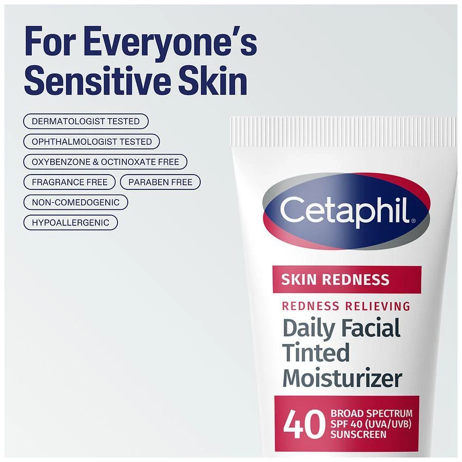 Cetaphil Redness Relieving Daily Facial Moisturizer SPF 40 4