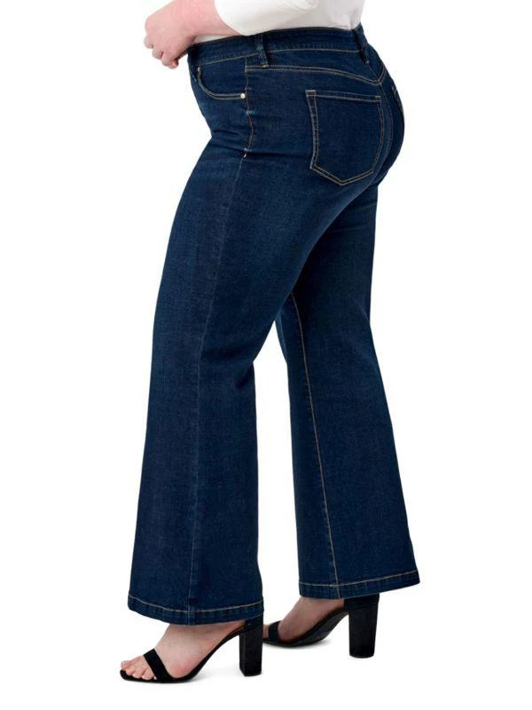 Seven7 ​The Bella Wide-Leg Hip-Welt Pocket Jeans 3