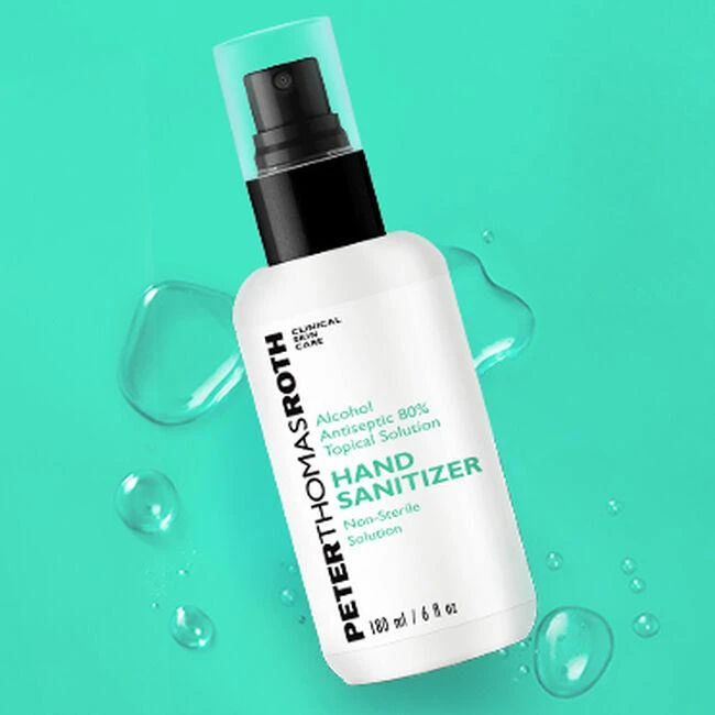 Peter Thomas Roth Hand Sanitizer Alcohol Antiseptic 80% Topical Solution