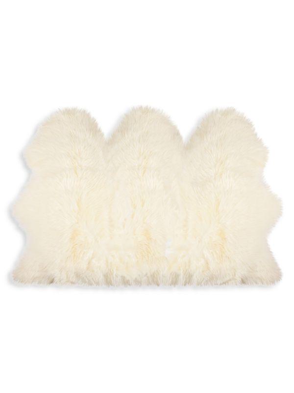 Natural Triple Sheepskin Rug