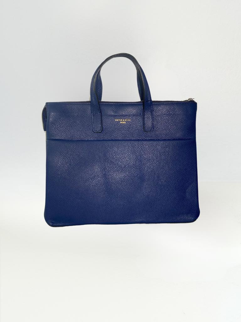 Victor & Hugo Porte Document Carlo - Bleu Marine - Homme