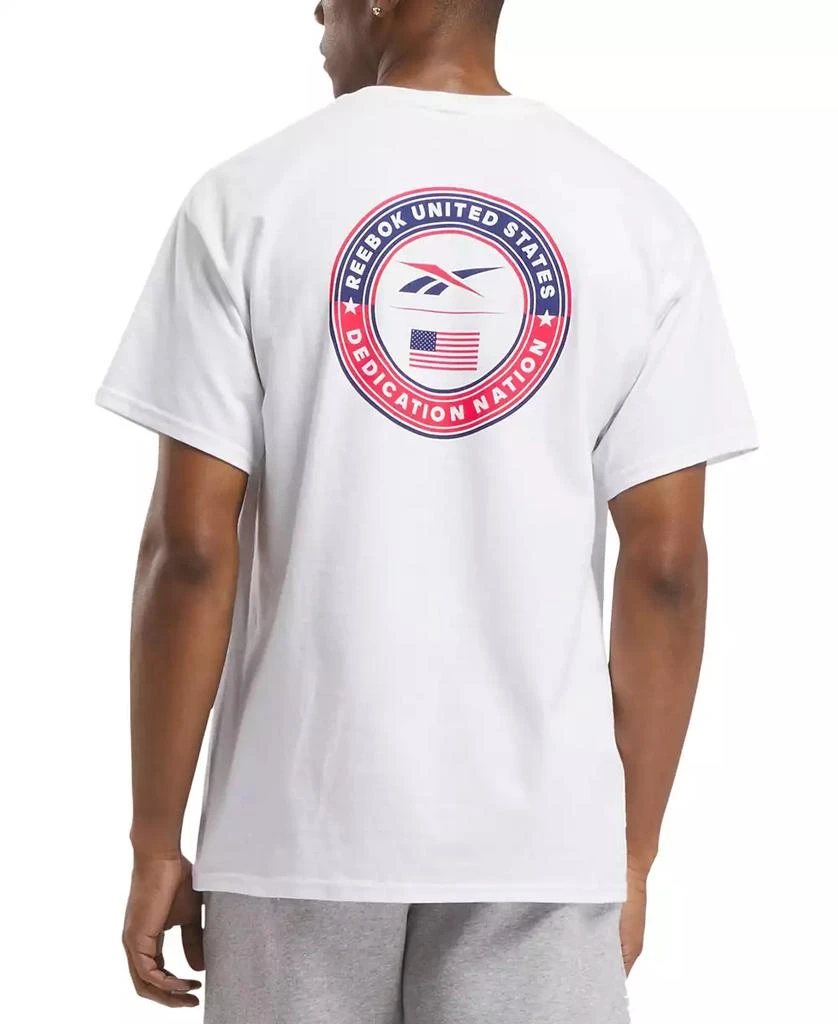 Reebok Men's Dedication Nation Graphic Regular-Fit T-Shirt 2
