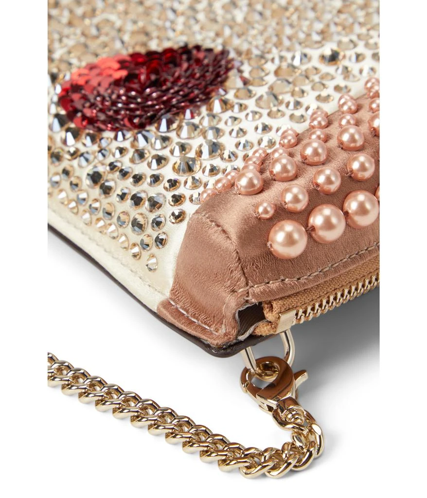 Kate Spade Slice Crystal Embellished Fabric 3-D Pizza Crossbody 4