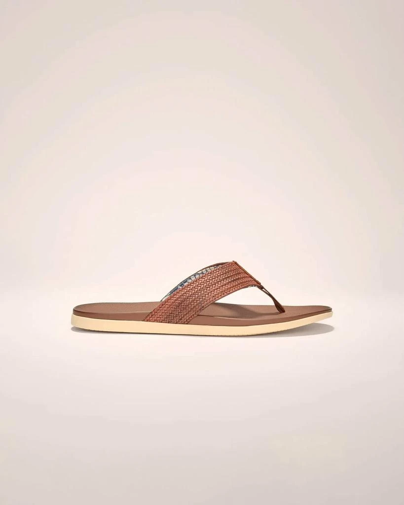 Johnnie-O Johnnie-O - Men's Boardwalk Woven Faux Leather Sandal 1