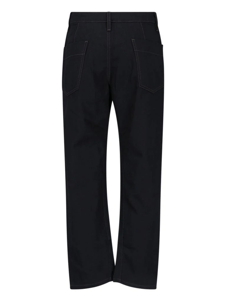 Lemaire Lemaire Twisted High Waisted Cropped Leg Jeans 2